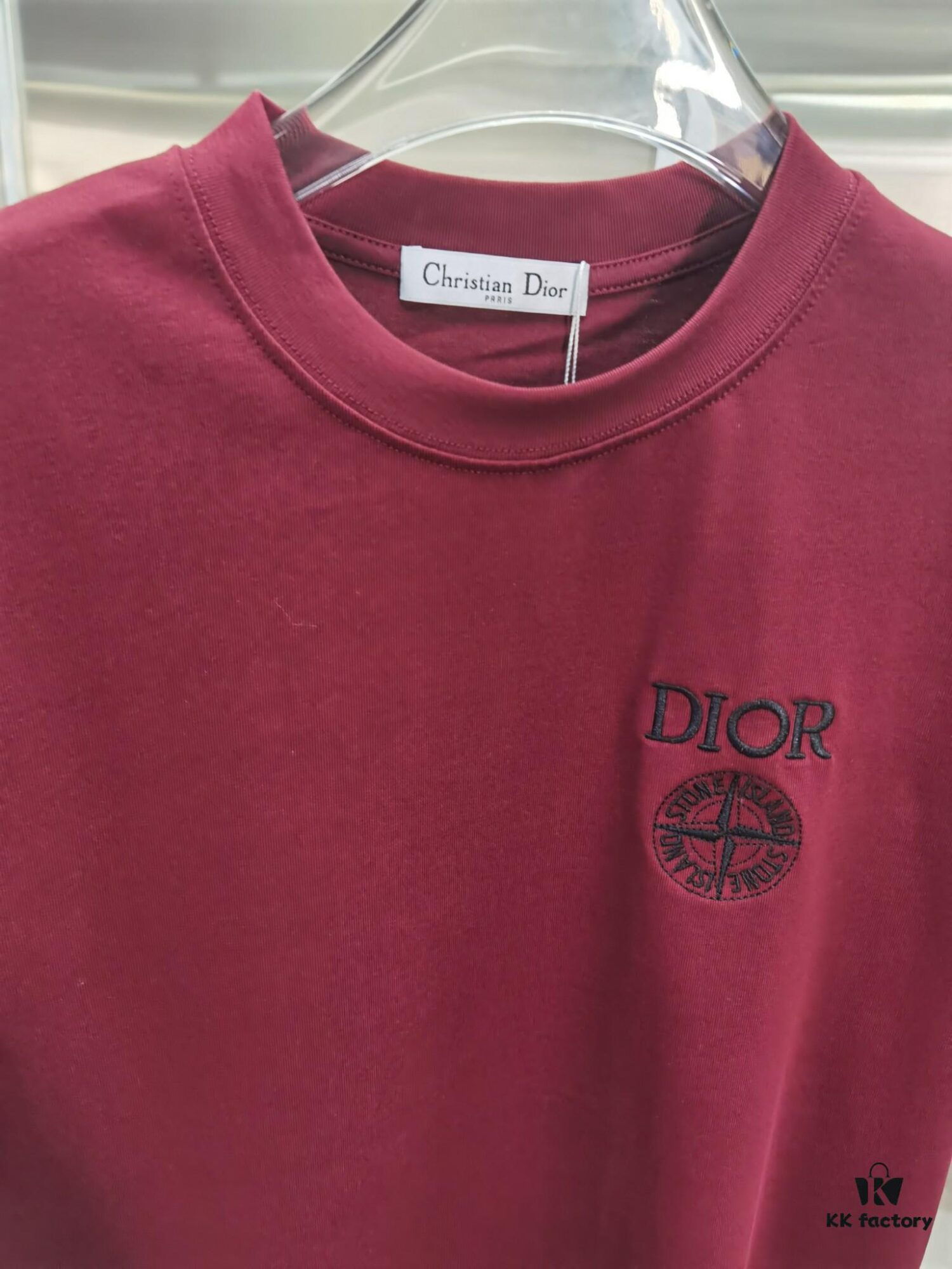 6931a02dccd8ab3d7af93e7d Dior D'Or (Embroidered Premium Version, Different from Standard Stock) Short Sleeve T-Shirt