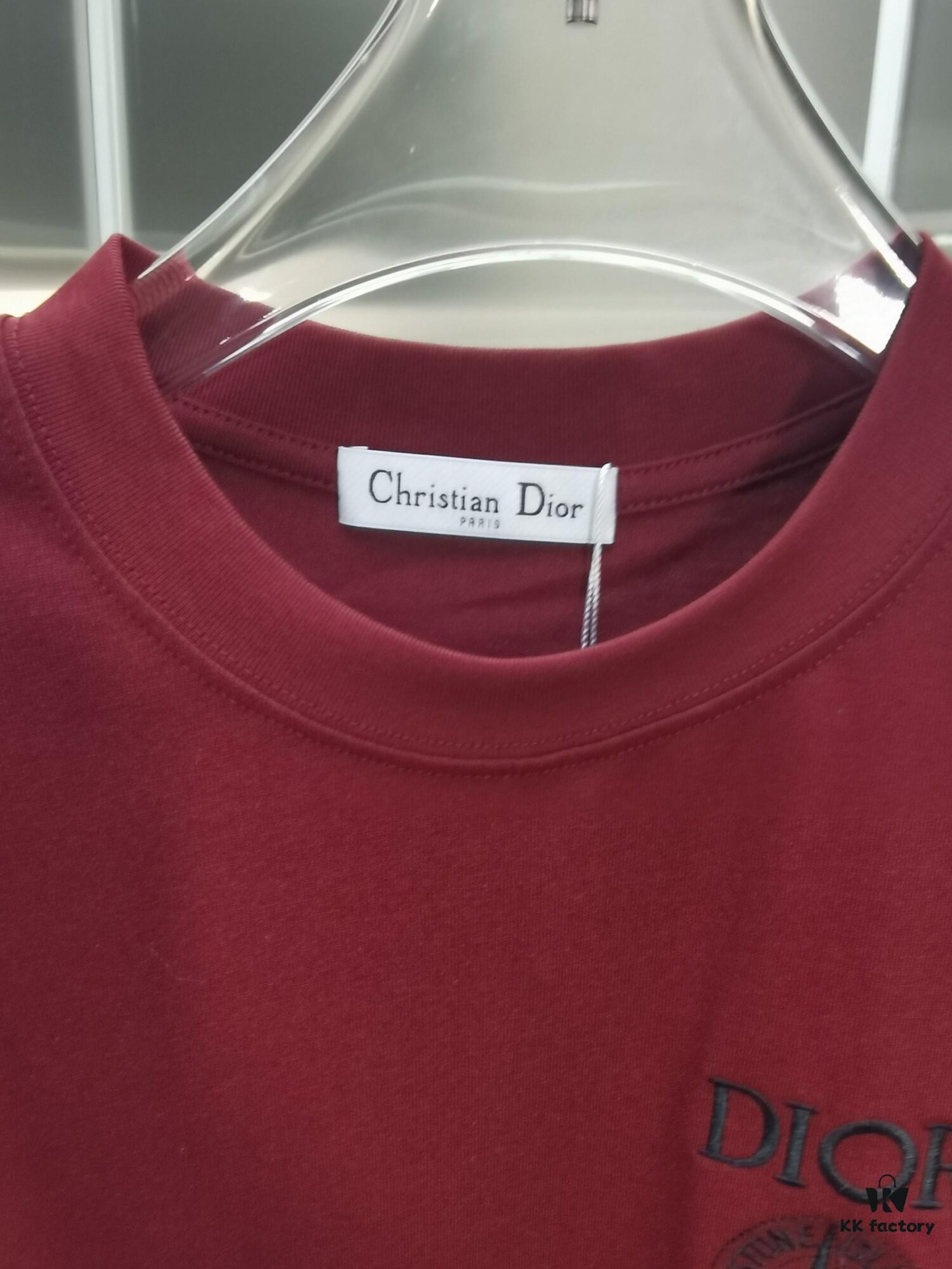 6931a02eccd8ab3d7af93e7e Dior D'Or (Embroidered Premium Version, Different from Standard Stock) Short Sleeve T-Shirt
