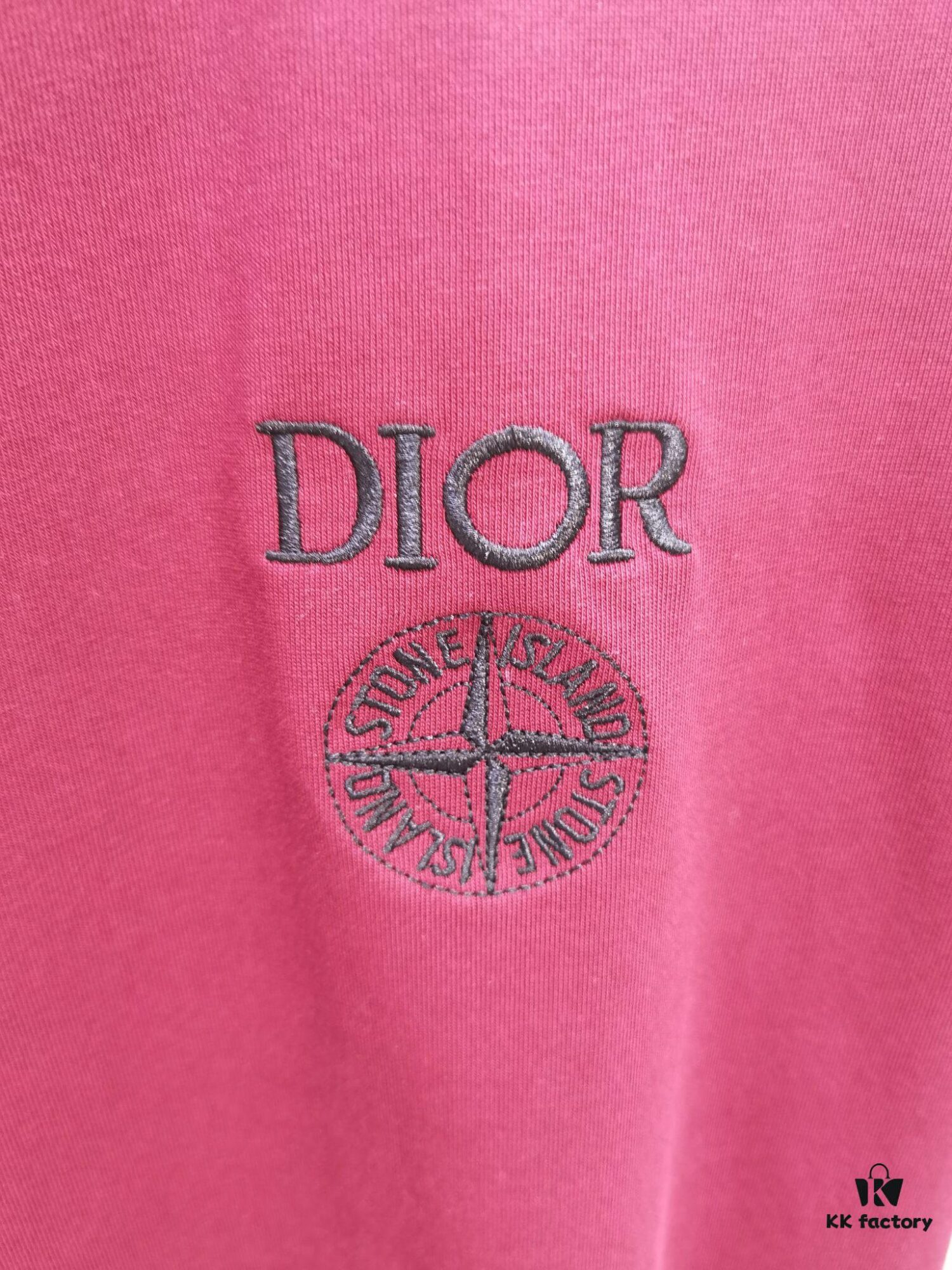 6931a02eccd8ab3d7af93e7f Dior D'Or (Embroidered Premium Version, Different from Standard Stock) Short Sleeve T-Shirt