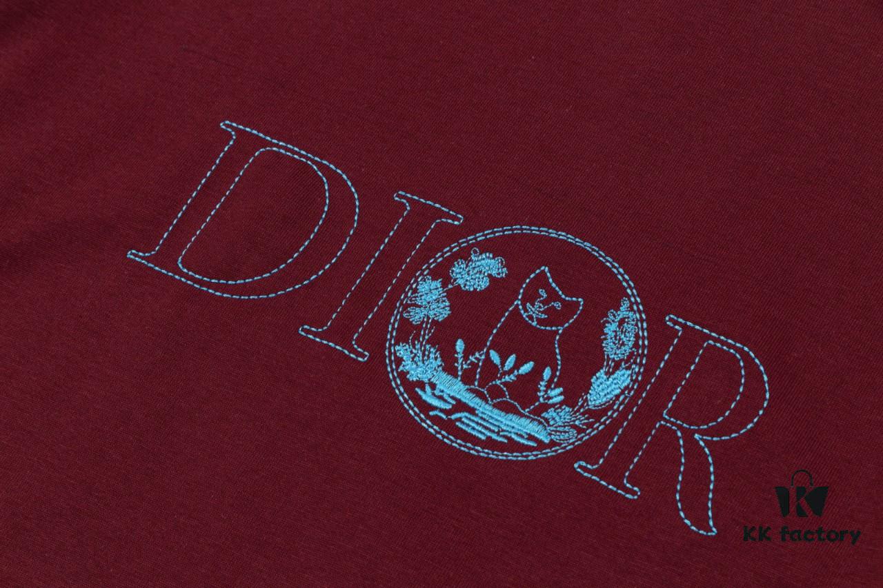 6931a033ccd8ab3d7af93ee9 Audi D*OR (Top-tier Embroidered Version, Different from Standard Stock) Short Sleeve T-Shirt