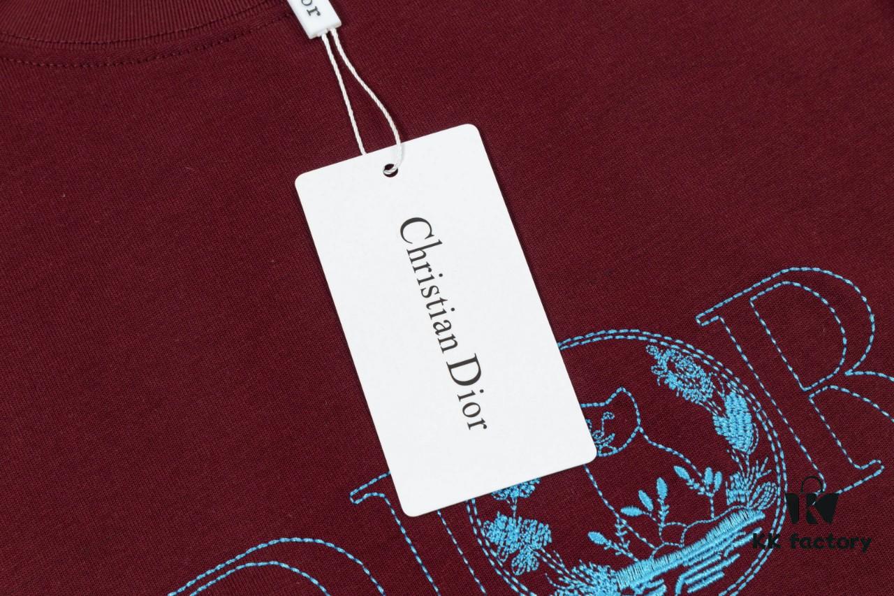 6931a033ccd8ab3d7af93eeb Audi D*OR (Top-tier Embroidered Version, Different from Standard Stock) Short Sleeve T-Shirt