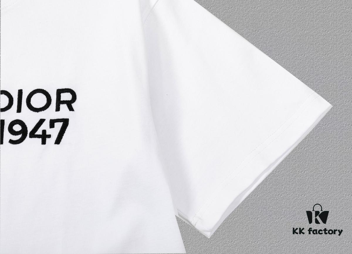 6931a035ccd8ab3d7af93f00 Aodi D*OR (Embroidered Top Version, Different from Regular Stock) Short Sleeve T-Shirt