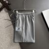 6931a038ccd8ab3d7af93f3a Dior 2025 Spring/Summer New Arrival High-End Elastic Waist Casual Solid Loose Shorts
