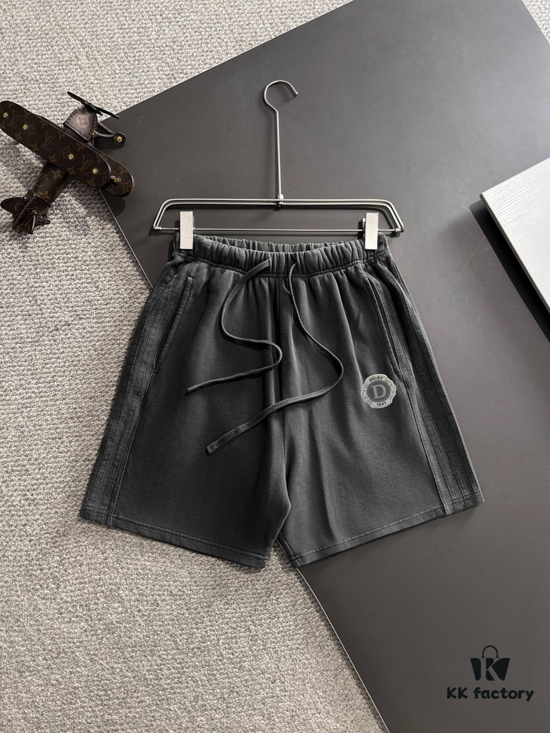 6931a038ccd8ab3d7af93f3d Dior 2025 Spring/Summer New Arrival High-End Elastic Waist Casual Solid Loose Shorts