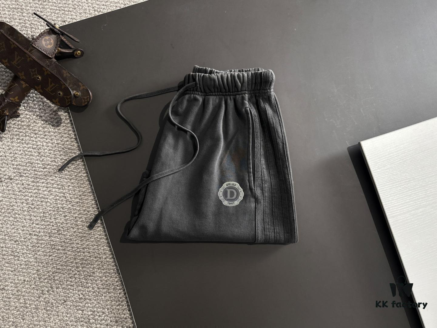 6931a038ccd8ab3d7af93f3e Dior 2025 Spring/Summer New Arrival High-End Elastic Waist Casual Solid Loose Shorts