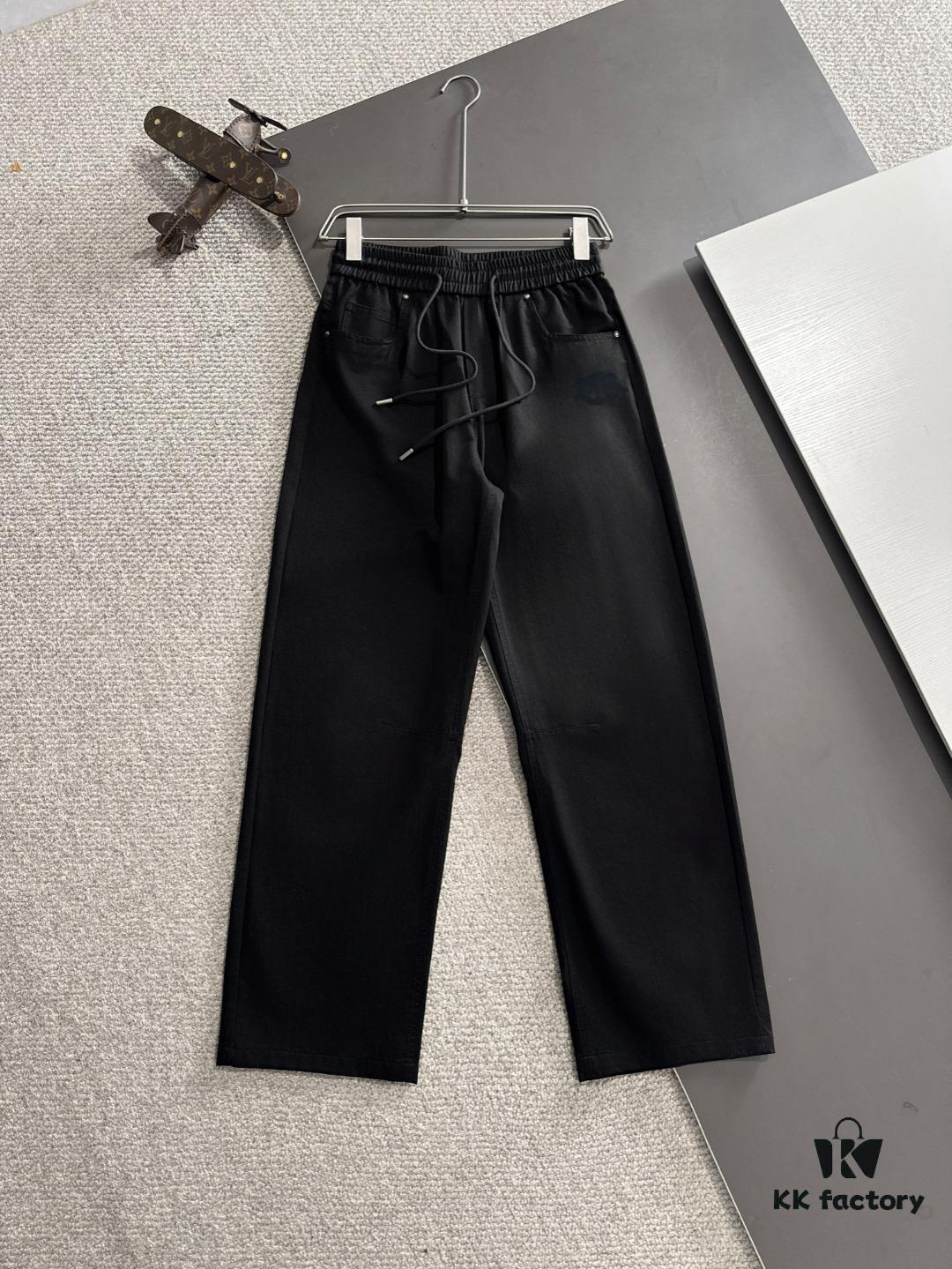 6931a03bccd8ab3d7af93f78 Dior 2025 Spring/Summer New Arrival Elastic Waist Casual Pants, Lightweight Custom Counter Fabric, Highly Breathable and Comfortable, Exquisite Details, Brand-Inspired Design Concept Reflecting High Quality, Soft and Smooth Touch