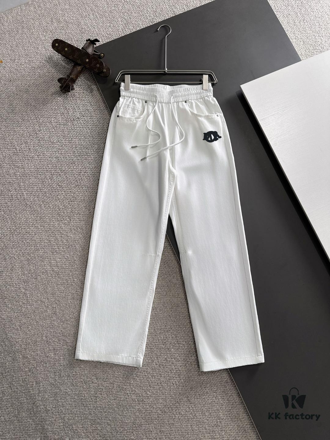 6931a03bccd8ab3d7af93f81 Dior 2025 Spring/Summer New Elastic Waist Casual Pants, Lightweight Custom Counter Fabric, Breathable and Comfortable, Exquisite Details, Brand Design Concept, High Quality, Soft and Smooth Touch