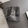Dior 2025 Spring-Summer New Elastic Waist Casual Pants, Lightweight Custom Counter Fabric, Highly Breathable and Comfortable, Exquisite Details, Brand Design Concept, High Quality, Soft and Smooth Touch