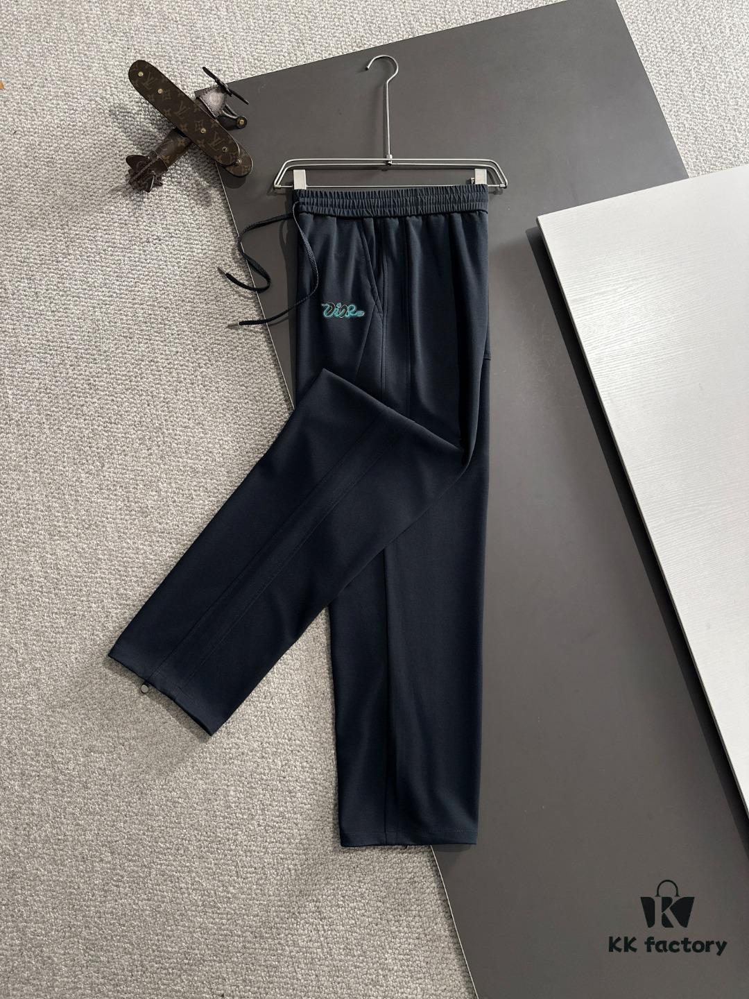 6931a03dccd8ab3d7af93fa1 Dior 2025 Spring/Summer New Arrival Elastic Waist Casual Pants, Lightweight Custom Counter Fabric, Highly Breathable and Comfortable, Exquisitely Designed with Brand Elements Reflecting High Quality and Refined Craftsmanship, Soft and Smooth to the Touch, Featuring a Leisure Cut with an Excellent Fit