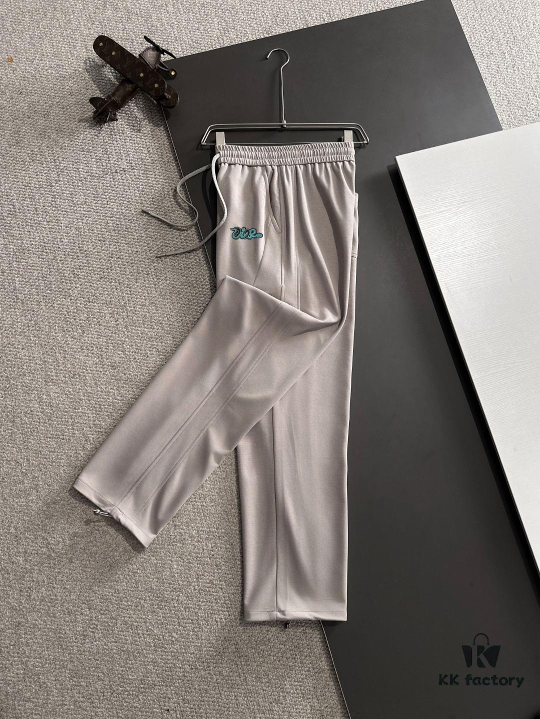 6931a03dccd8ab3d7af93faa Dior 2025 Spring/Summer New Elastic Waist Casual Pants, Lightweight Custom Counter Fabric, Highly Breathable and Comfortable, Exquisite Details, Brand Design Concept Reflecting High Quality, Soft and Delicate Touch