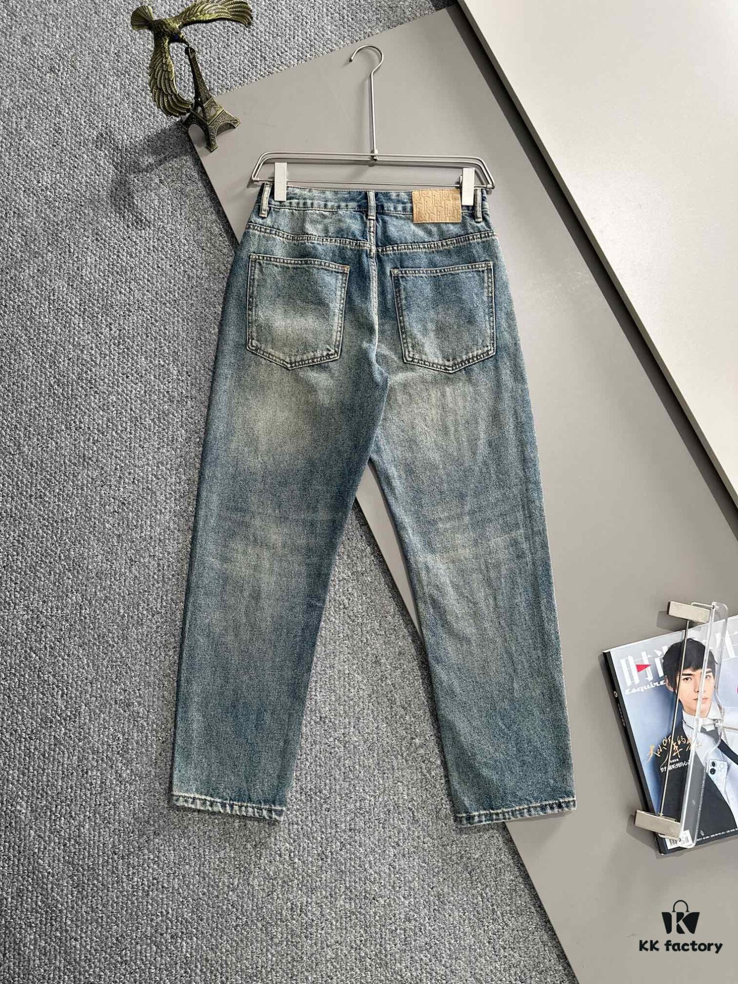 6931a03fccd8ab3d7af93fc7 Dior 2025 All-Season Relaxed Straight-Leg Jeans – The Epitome of Trendy Fashion