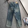 6931a040ccd8ab3d7af93fd9 Dior 2025 All-Season Relaxed Straight-Leg Jeans, The Epitome of Trend! Fashion Influencers' Favorite