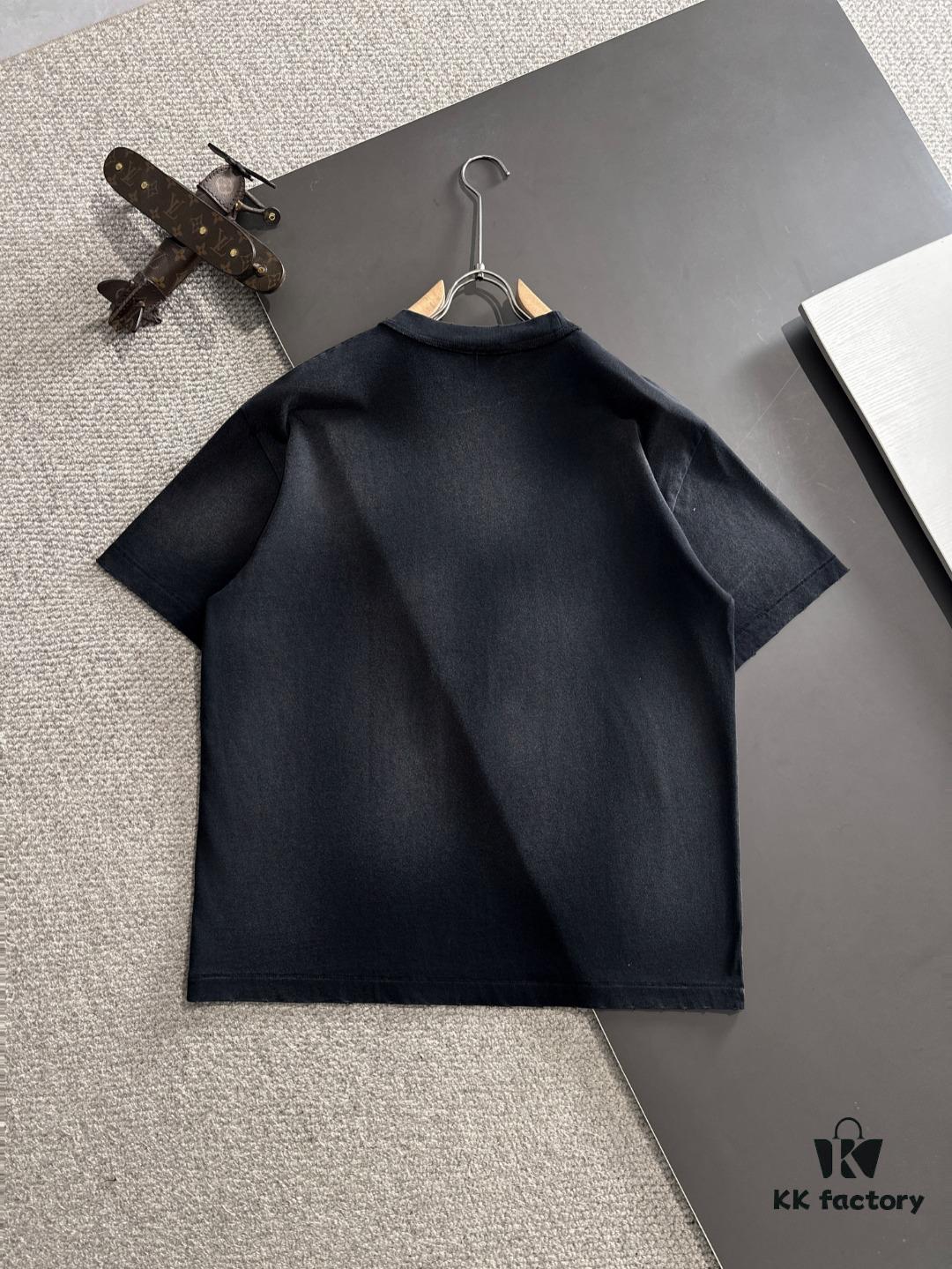6931a042ccd8ab3d7af94009 High-Quality DIOR Men's Tie-Dye Washed Short-Sleeve T-Shirt 2025 Spring/Summer New Arrival
