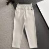 6931a042ccd8ab3d7af94013 DIOR 2025 Spring/Summer New Arrival Elastic Waist Casual Pants, Lightweight Custom Counter Fabric, Highly Breathable and Comfortable, Exquisite Details, Brand-Inspired Design Concept, Premium Quality, Soft and Smooth Texture, Excellent Fit with Relaxed Tailoring