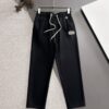 6931a042ccd8ab3d7af94014 DIOR 2025 Spring/Summer New Arrival Elastic Waist Casual Pants, Lightweight Custom Counter Fabric, Highly Breathable and Comfortable, Exquisitely Designed with Brand Elements for Premium Quality, Soft and Smooth Touch, Stylish Relaxed Cut with Excellent Fit