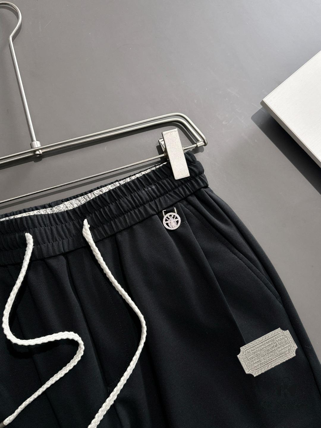 6931a042ccd8ab3d7af94015 DIOR 2025 Spring/Summer New Arrival Elastic Waist Casual Pants, Lightweight Custom Counter Fabric, Highly Breathable and Comfortable, Exquisitely Designed with Brand Elements for Premium Quality, Soft and Smooth Touch, Stylish Relaxed Cut with Excellent Fit