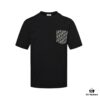 6931a043ccd8ab3d7af94024 Dior 25SS Vintage Jacquard Pocket Short Sleeve T-Shirt