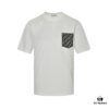 6931a044ccd8ab3d7af94034 Dior 25SS Vintage Jacquard Pocket Short Sleeve T-Shirt