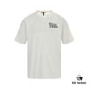 6931a047ccd8ab3d7af9406d Dior Logo Embroidered Short Sleeve T-Shirt with Double-Layer Toothbrush Stitch