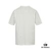 6931a047ccd8ab3d7af9406f Dior Logo Embroidered Short Sleeve T-Shirt with Double-Layer Toothbrush Stitch