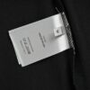 Dior Logo Embroidered Short Sleeve T-Shirt with Double Exposure Brush Stitch