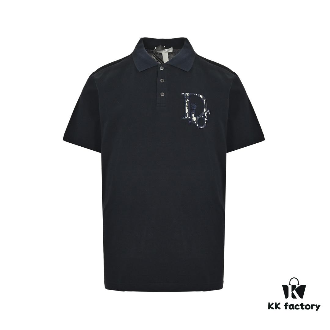 6931a048ccd8ab3d7af94093 Dior 24SS Embroidered Polo Short-Sleeve Shirt
