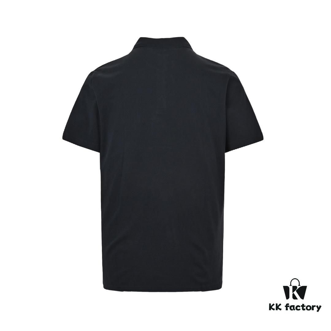 6931a049ccd8ab3d7af94095 Dior 24SS Embroidered Polo Short-Sleeve Shirt