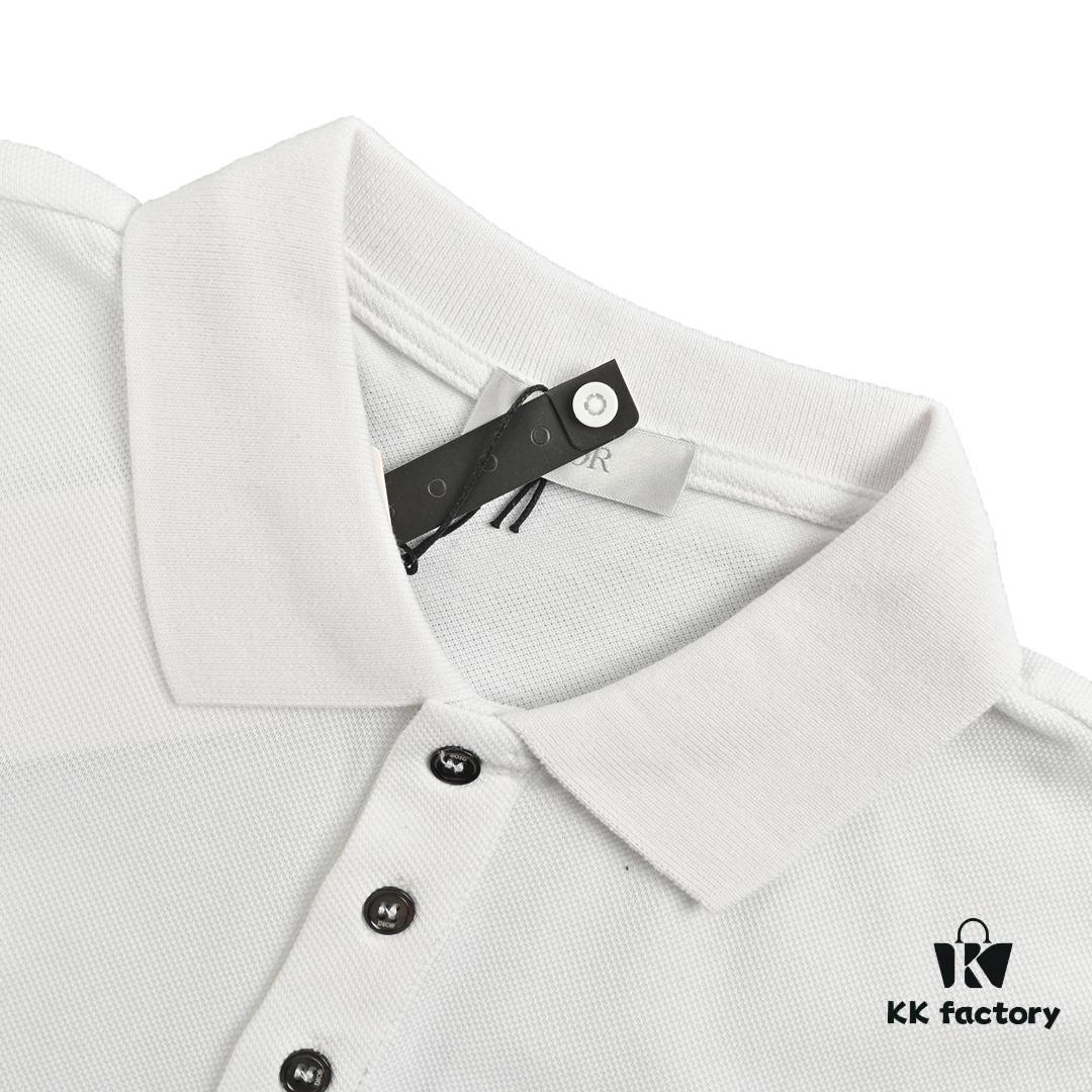 6931a04accd8ab3d7af940a9 Dior 24SS Embroidered Polo Short-Sleeve Shirt