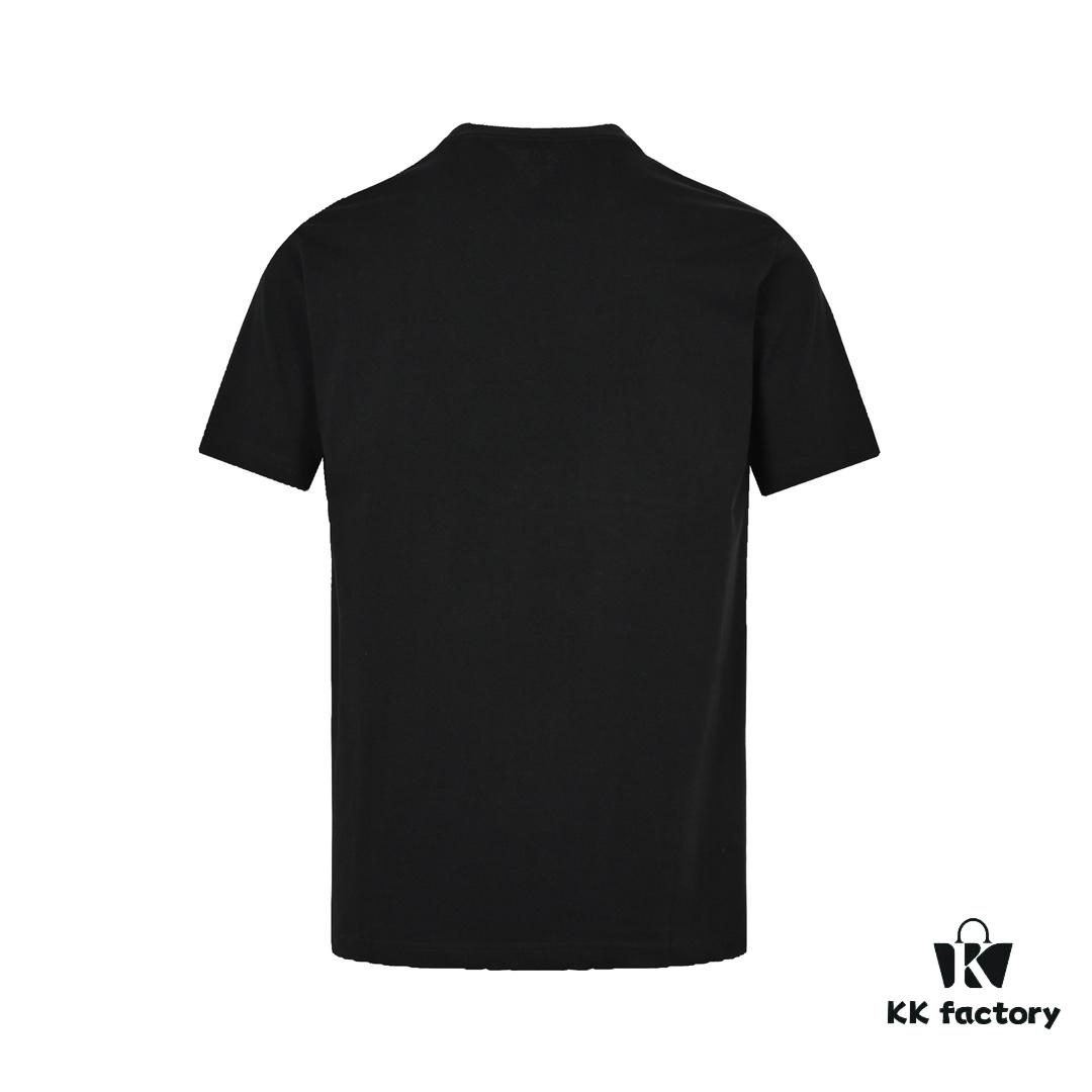6931a04accd8ab3d7af940bb Dior 23SS Embroidered Silver Logo Short Sleeve T-Shirt
