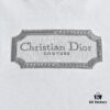 6931a04bccd8ab3d7af940d1 Dior 23SS Embroidered Silver Logo Short Sleeve T-Shirt