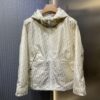 6931a04eccd8ab3d7af940fb Dio* 25SS Early Spring New Arrival Vintage Monogram Hooded Jacket Original Development! High-End Production! This hooded jacket features golden Oblique jacquard, revisiting the iconic pattern launched by D*or in 1967. Custom gold taffeta technical jacquard fabric by YB. Embellished with a bee embroidery on the right pocket, adding exquisite detail. Extremely intricate craftsmanship; most importantly, it requires pattern-matching design, making production costs double that of regular jackets. Exceptional texture and quality.