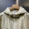 6931a04eccd8ab3d7af940fc Dio* 25SS Early Spring New Arrival Vintage Monogram Hooded Jacket Original Development! High-End Production! This hooded jacket features golden Oblique jacquard, revisiting the iconic pattern launched by D*or in 1967. Custom gold taffeta technical jacquard fabric by YB. Embellished with a bee embroidery on the right pocket, adding exquisite detail. Extremely intricate craftsmanship; most importantly, it requires pattern-matching design, making production costs double that of regular jackets. Exceptional texture and quality.