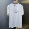 6931a04eccd8ab3d7af9410d DIOR Letter Embroidered Badge Logo Short Sleeve T-Shirt