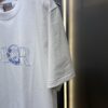 6931a04fccd8ab3d7af94110 DIOR Letter Embroidered Badge Logo Short Sleeve T-Shirt