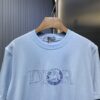 6931a04fccd8ab3d7af94117 DIOR Letter Embroidery Badge Logo Short Sleeve T-Shirt
