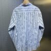 6931a04fccd8ab3d7af94123 DR🔥Dior Men's Collection Fashion Show Debut, Stylishly Tailored Blue Striped Cotton Workwear-Inspired Oversized Jacket with Christian Couture Embroidery, Unisex Design