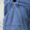 Dior 25SS New Summer Men's Wear Collection Solid Color Letter Embroidery Pure Cotton Denim Shorts