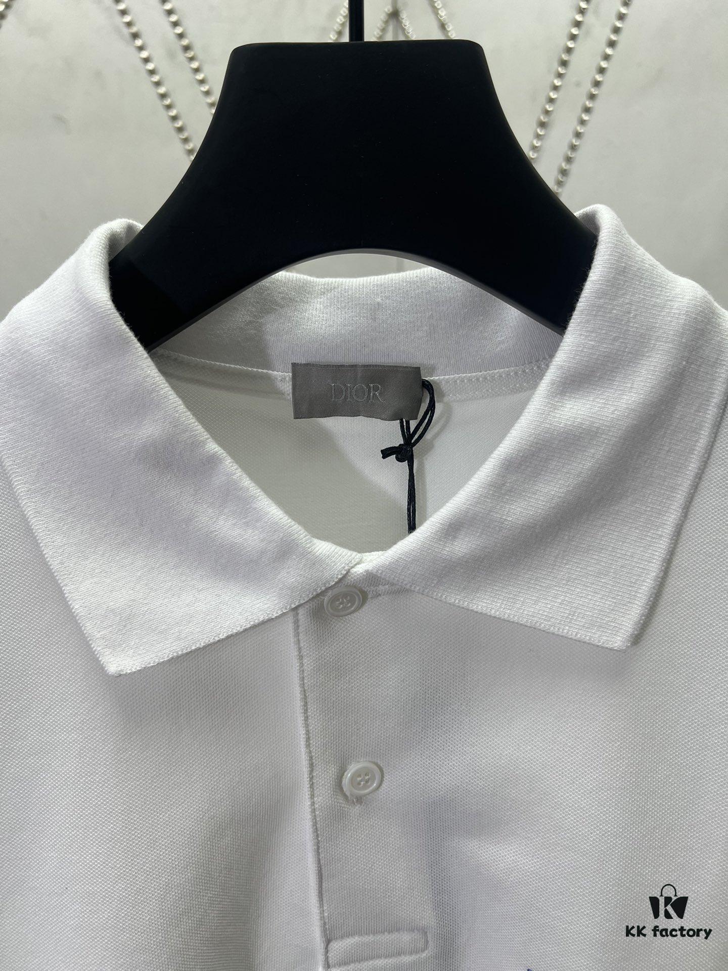 6931a053ccd8ab3d7af94175 Dior 25SS New Arrival Polo Shirt from the DIOR AND HYLTON NEL Collaboration Collection