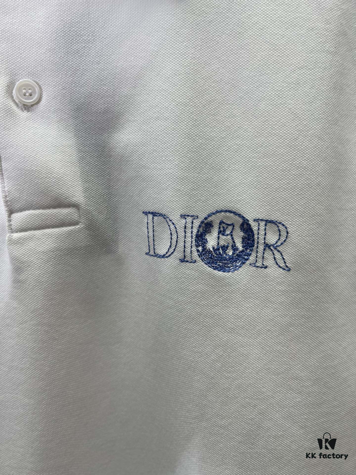 6931a053ccd8ab3d7af94177 Dior 25SS New Arrival Polo Shirt from the DIOR AND HYLTON NEL Collaboration Collection