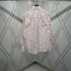 6931a054ccd8ab3d7af9417d Dior 25ss New Arrival Shirt Combines Modern Style with Traditional Elegance, Crafted from White Cotton Poplin with Pink Stripes, Featuring the Dior For My Real Friends Logo from the DIOR AND HYLTON NEL Collaboration Series