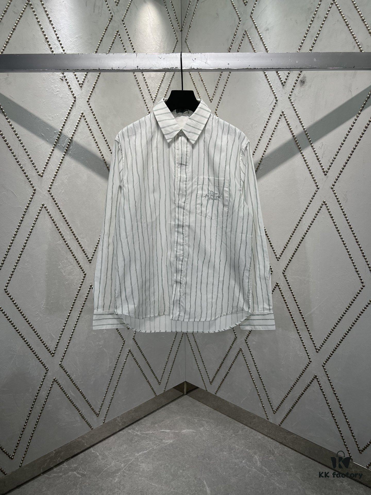 6931a054ccd8ab3d7af94185 Dior 25SS New Arrival Shirt Combines Modern Elegance with Timeless Aesthetics