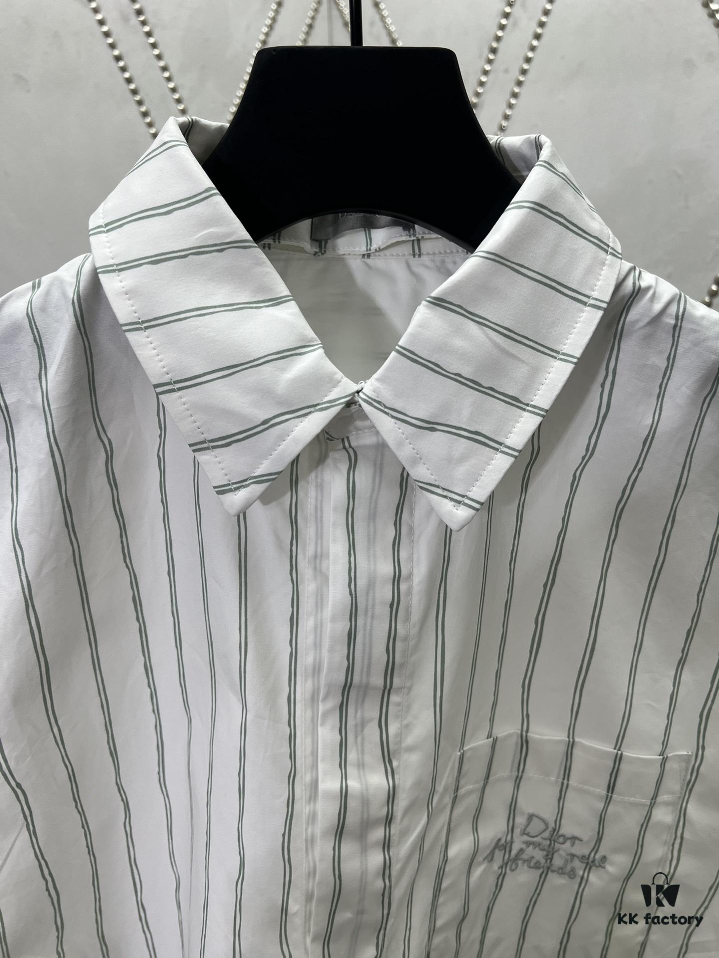 6931a054ccd8ab3d7af94187 Dior 25SS New Arrival Shirt Combines Modern Elegance with Timeless Aesthetics