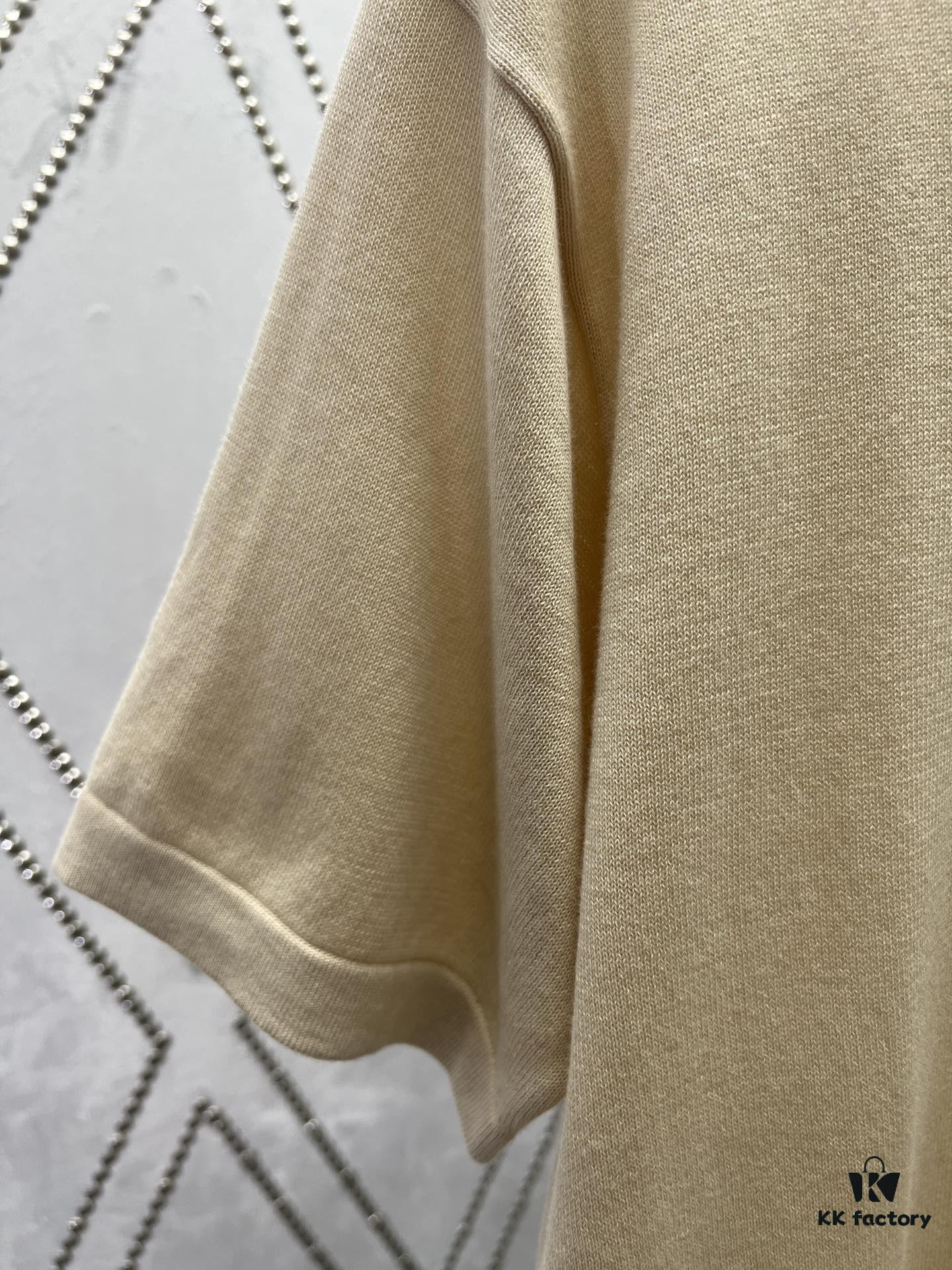 6931a055ccd8ab3d7af9419b Dior 25SS New Arrivals Knit T-Shirt from the DIOR AND HYLTON NEL Collaboration Collection