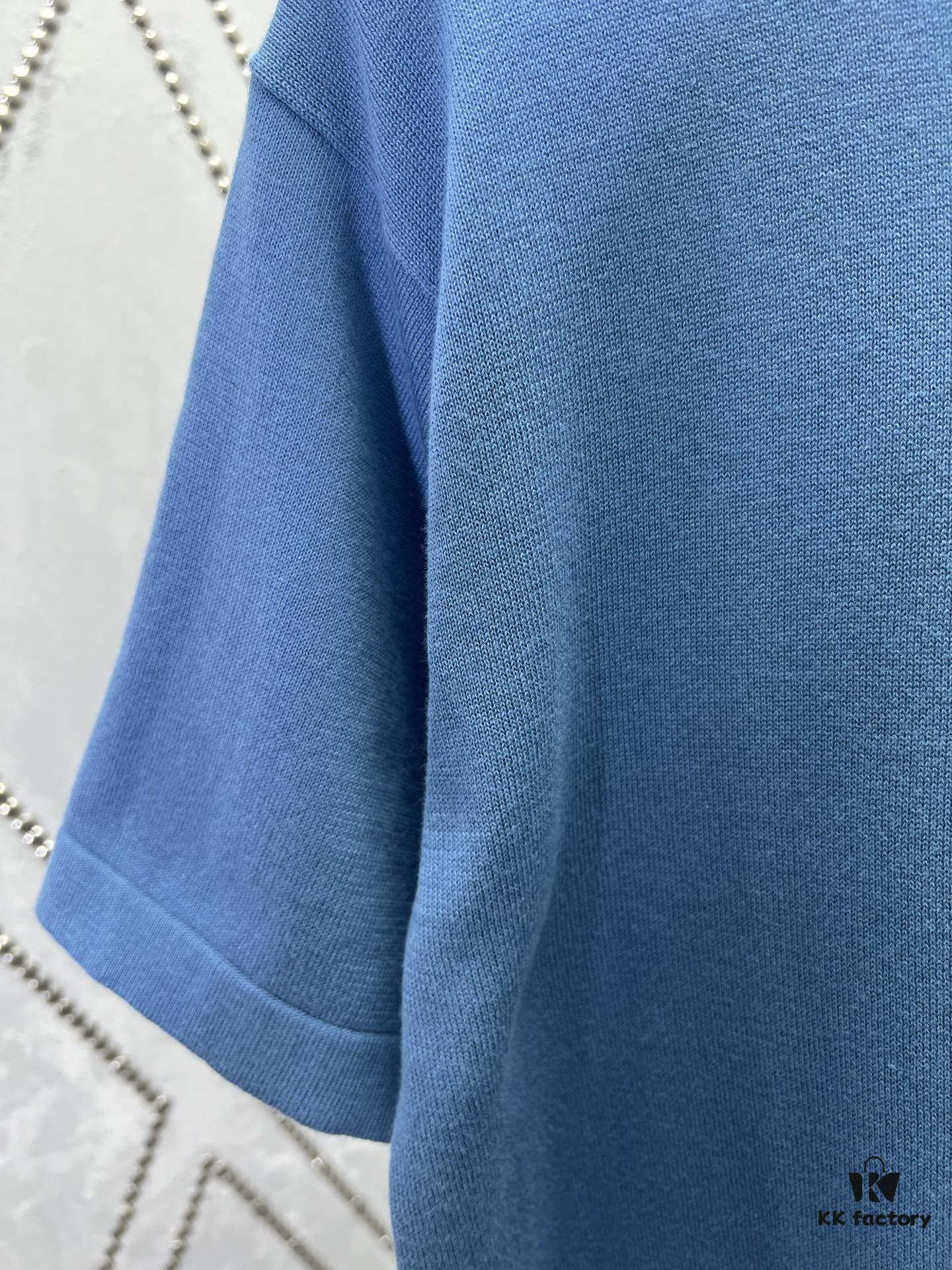 6931a056ccd8ab3d7af941a4 Dior 25SS New Knit T-Shirt from the DIOR AND HYLTON NEL Collaboration Collection