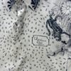 6931a057ccd8ab3d7af941b9 Dior 25SS New Arrival Shirt from the DIOR AND HYLTON NEL Collaboration Collection, Interpreting the Artist's Artistic Vision. Crafted from White Mulberry Silk Twill, Featuring an Oversized Silhouette and Concealed Button Closure. Stylish Design Perfectly Matches Other Pieces from This Limited Series