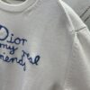 Dior 25SS New Arrivals Knitwear Featuring the Dior For My Real Friends Logo from the DIOR AND HYLTON NEL Collaboration Collection