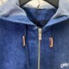 6931a057ccd8ab3d7af941cb Dior 24SS New Arrival Hooded Jacket with Christian Dior Tag Embroidery, Fashionably Reinterpreting the Iconic Dior Logo