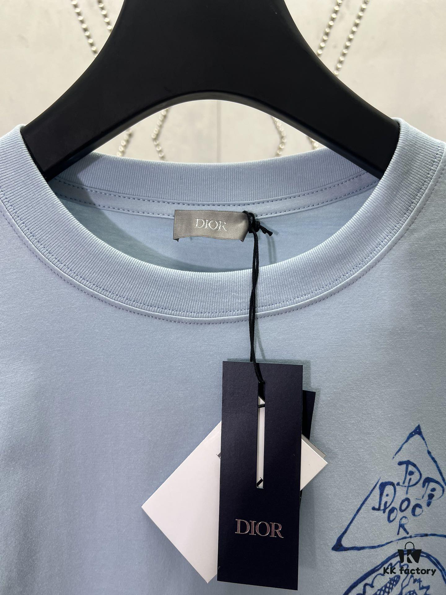 6931a058ccd8ab3d7af941d5 Dior 25SS New Arrival T-Shirt from the Dior and Hylton Nel Collaborative Collection