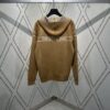 Dior 25SS Classic Best-Selling Reversible Cashmere Hooded Cardigan with Vintage Flower Pattern, High-End Version, Unisex