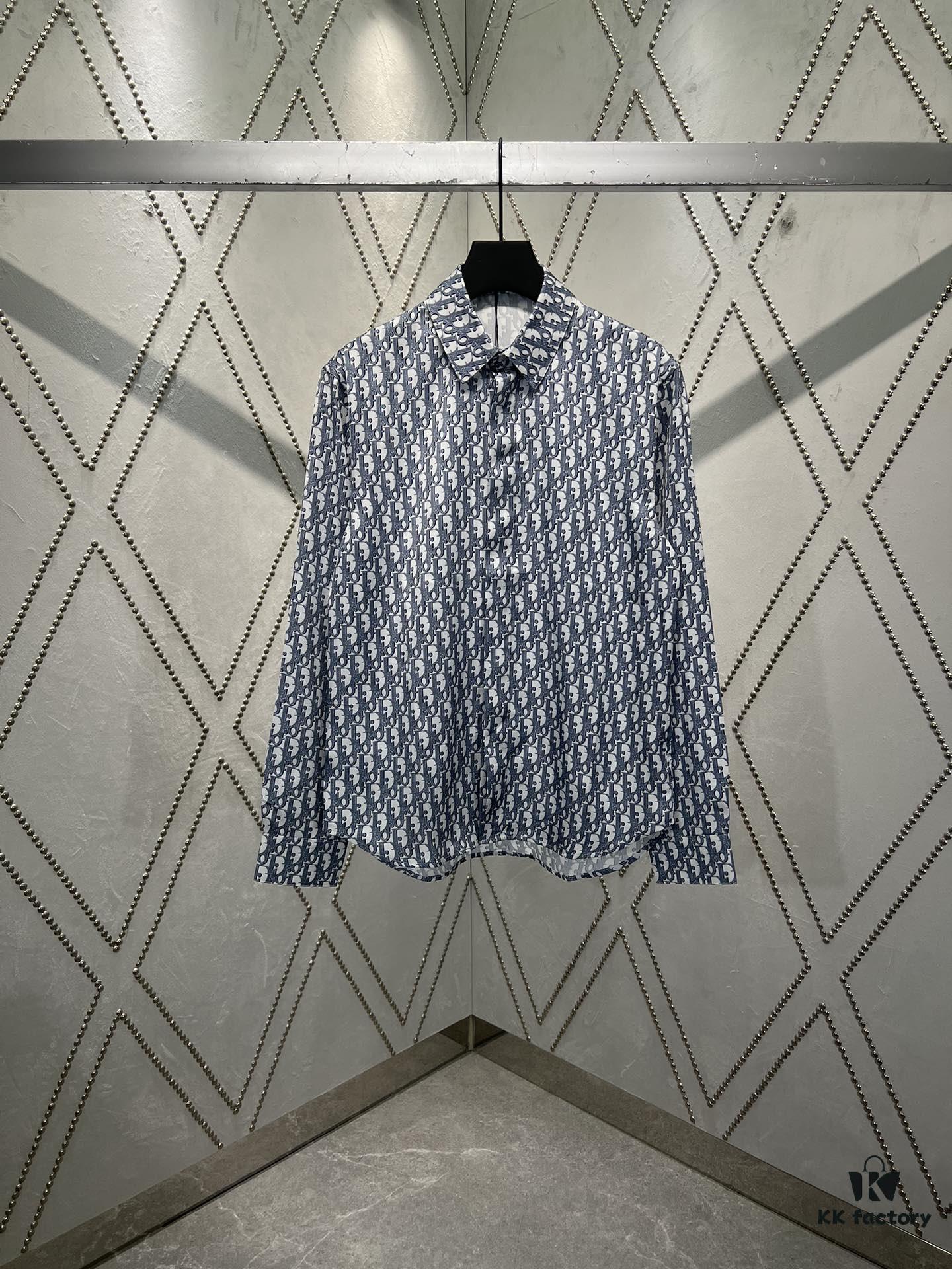 6931a05cccd8ab3d7af9422b Dior 25SS New Arrival Outerwear Shirt Featuring the Iconic Oblique Print